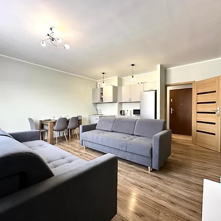 Apartmán Marcinowska 2 - Self Check-in 20h - Parking *