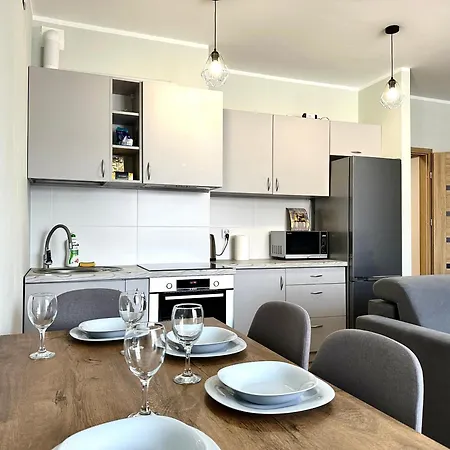 Apartmán Marcinowska 2 - Self Check-in 20h - Parking