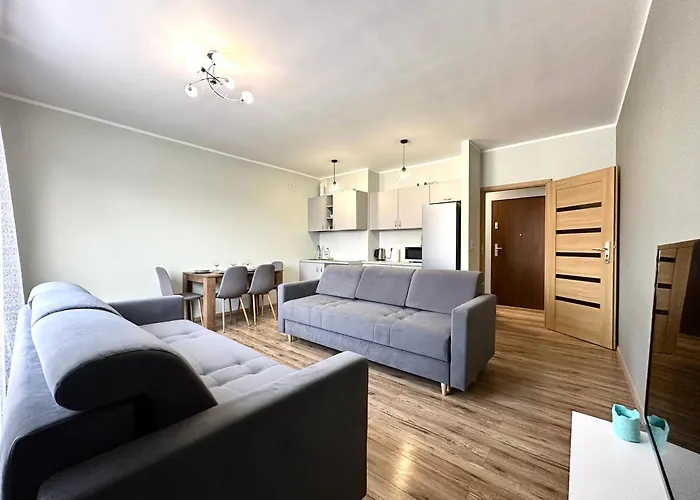 Apartmán Marcinowska 2 - Self Check-in 20h - Parking *