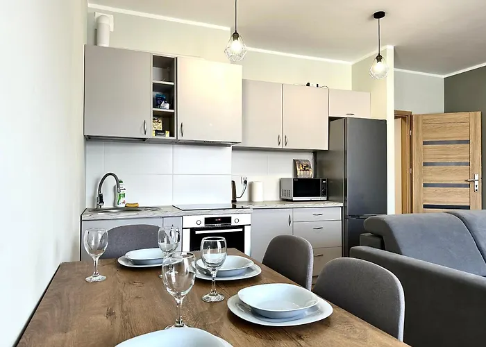 Apartmán Marcinowska 2 - Self Check-in 20h - Parking